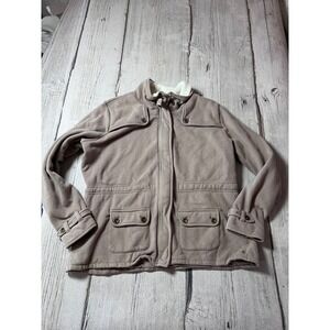 Carhartt Women's WK111 Sherpa Lined Collar XXL Taupe Brown
